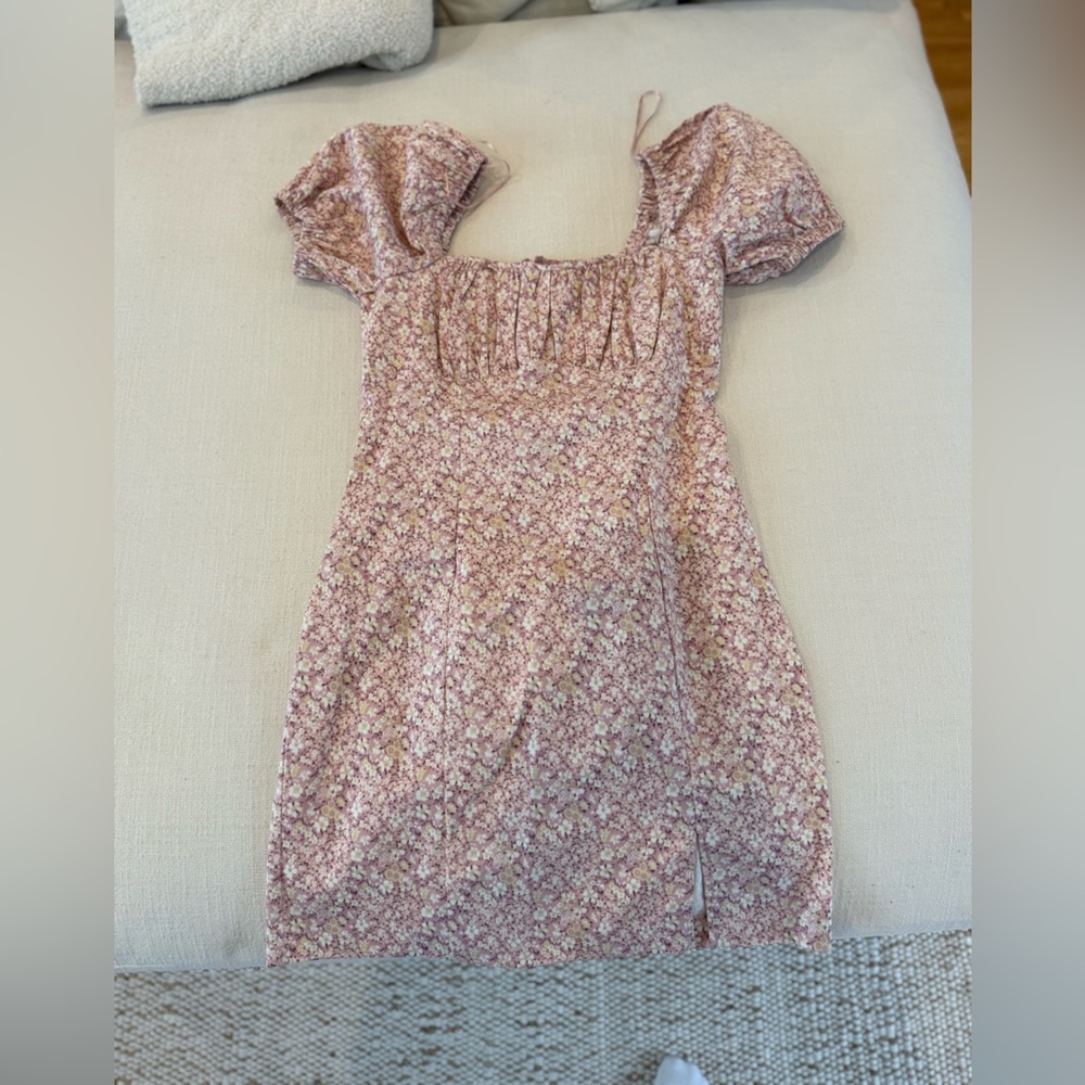 ASTR the Label Elegant Floral Mini Dress